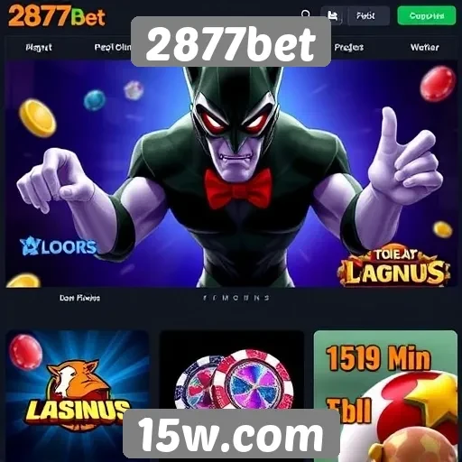 Exploração dos jogos disponíveis em 2877bet